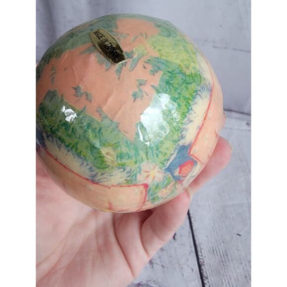 Decopage paper mache Egg Ornament Bunny With Eggs - Picture 6 of 7